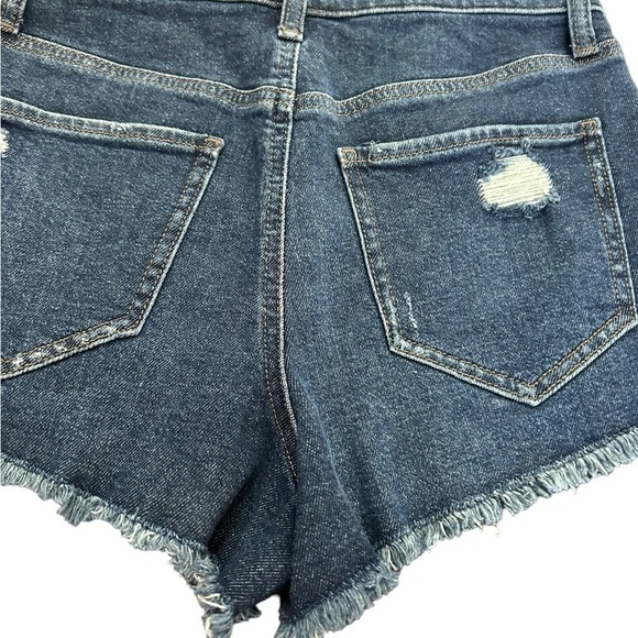 SO Good For Life Super High Rise Cut-Off Denim Short • NWT • Size: 3/26W - Picture 6 of 6